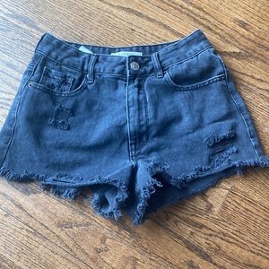 Black PacSun Jean Shorts